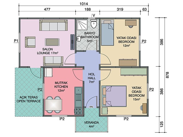 kktc prefabrik ev model 5_1